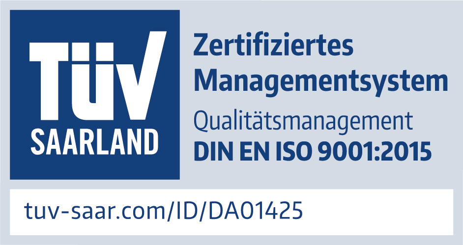 Prüfzeichen Architekten SUP GmbH Qualitätsmanagement ISO9001 